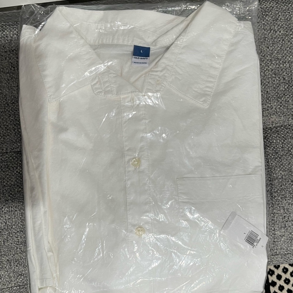 Old Navy White Button Down